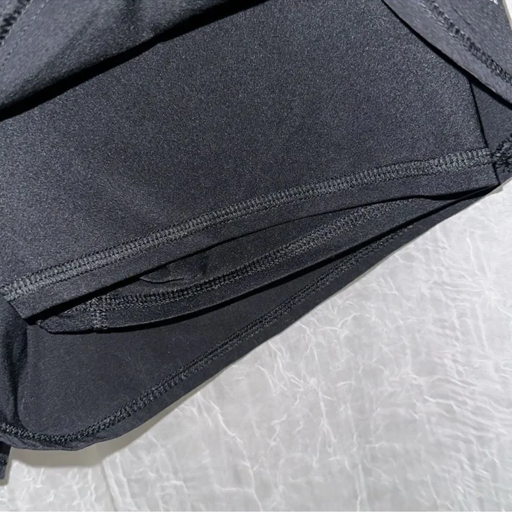all in motion x Target 14-16 Black Athletic Shorts with built in bike shorts